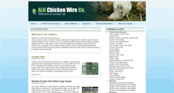 Desktop Screenshot of chickenwirenetting.com